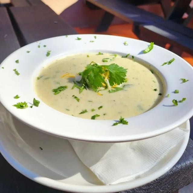 Corn Cheddar Soup.